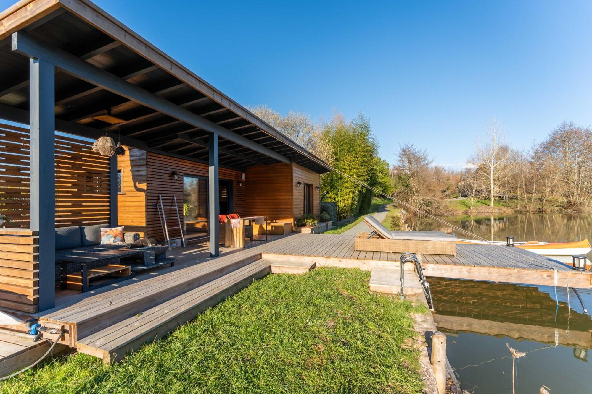 LACabane Lodge Nature Saint-Vivien  Extérieur photo